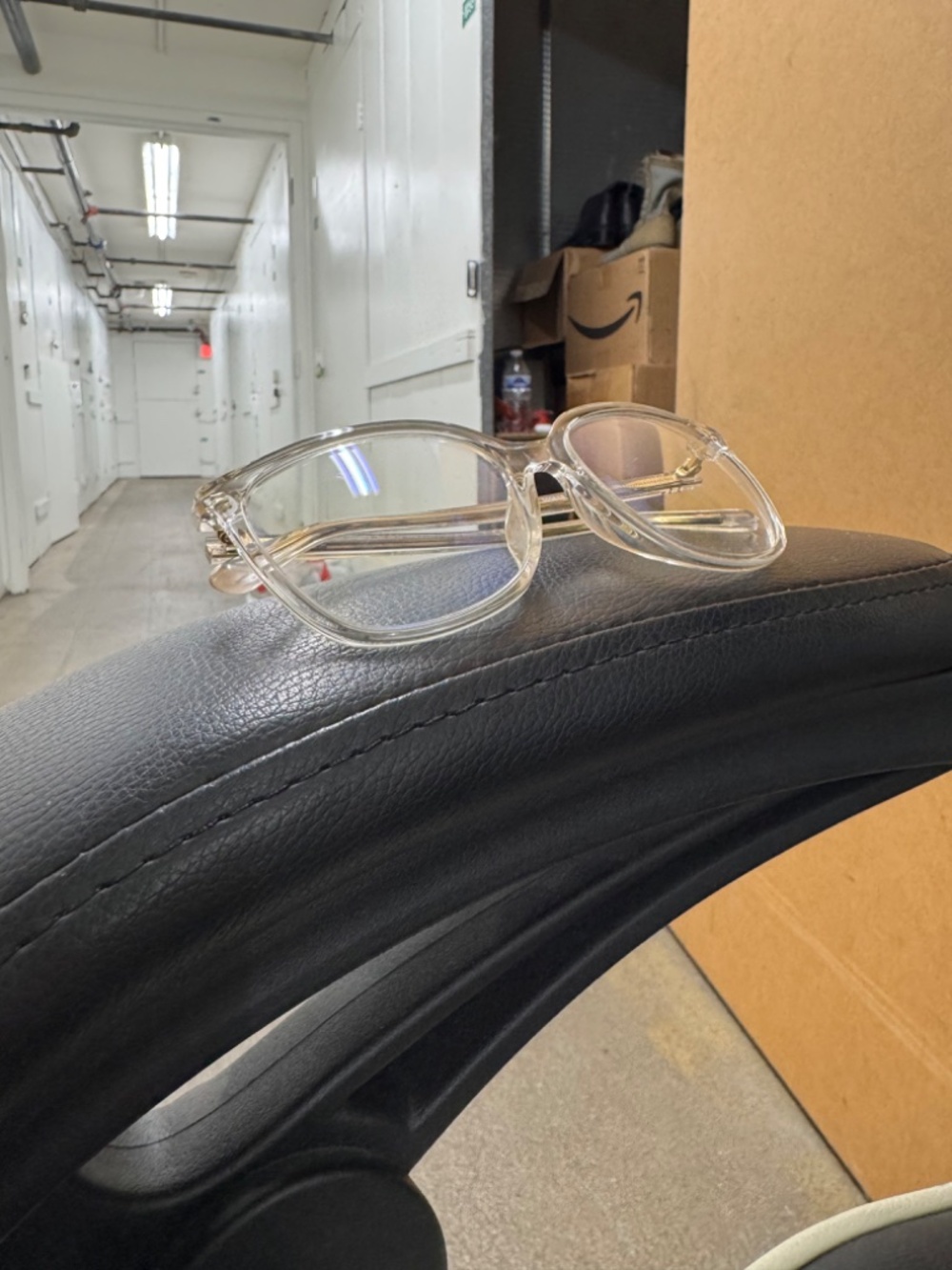 Michael Kors ANAHEIM Clear Blue Light Lens Unisex Glasses